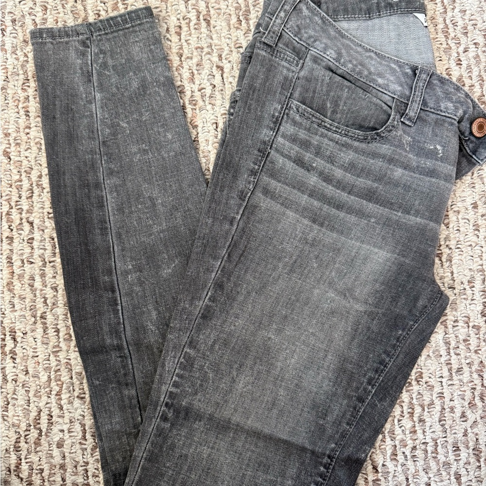 American Eagle Outfitters Women's Charcoal Skinny Jeans